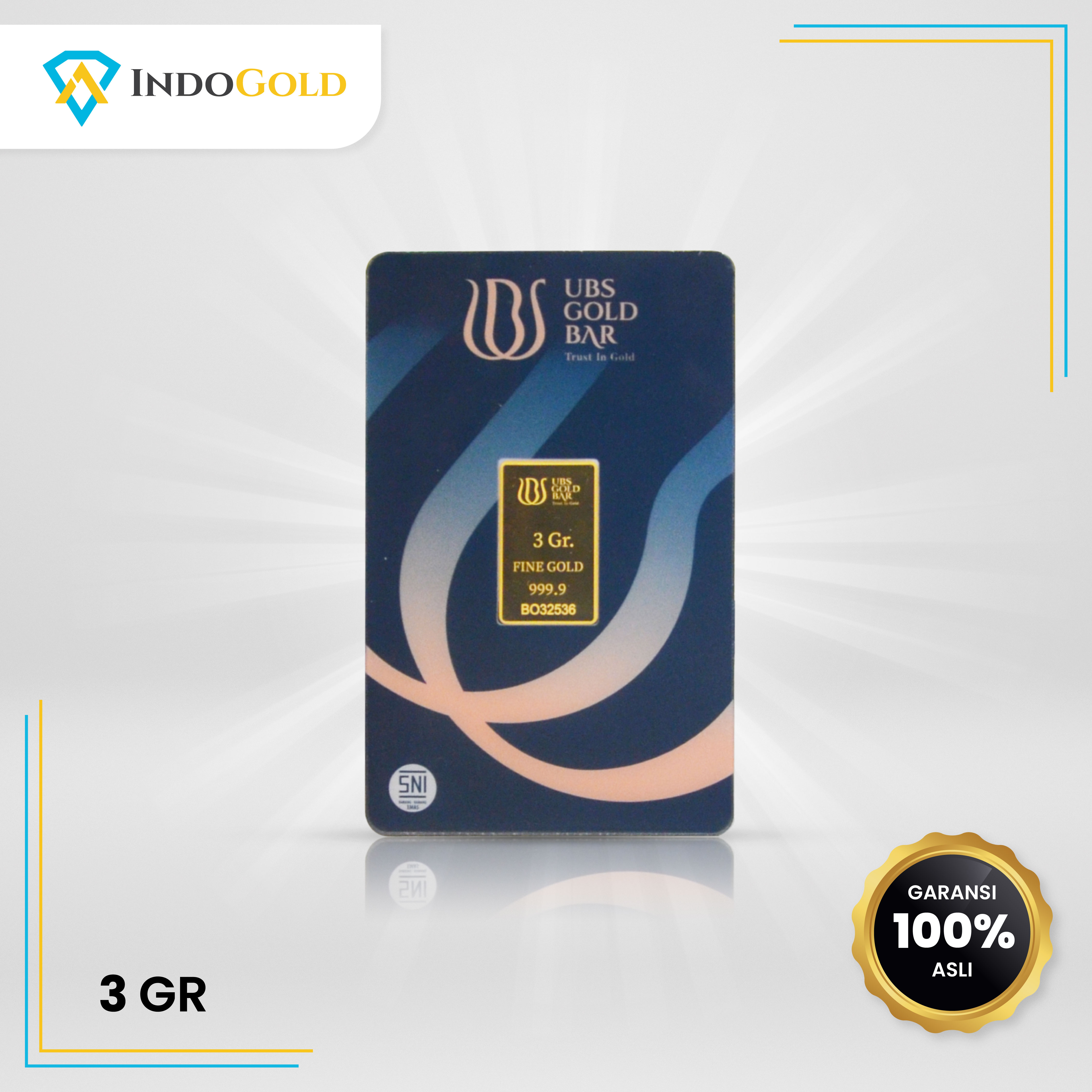UBS Gold 99.99% 3,0 gram