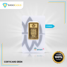 LM Antam 99.99% 25.0 gram