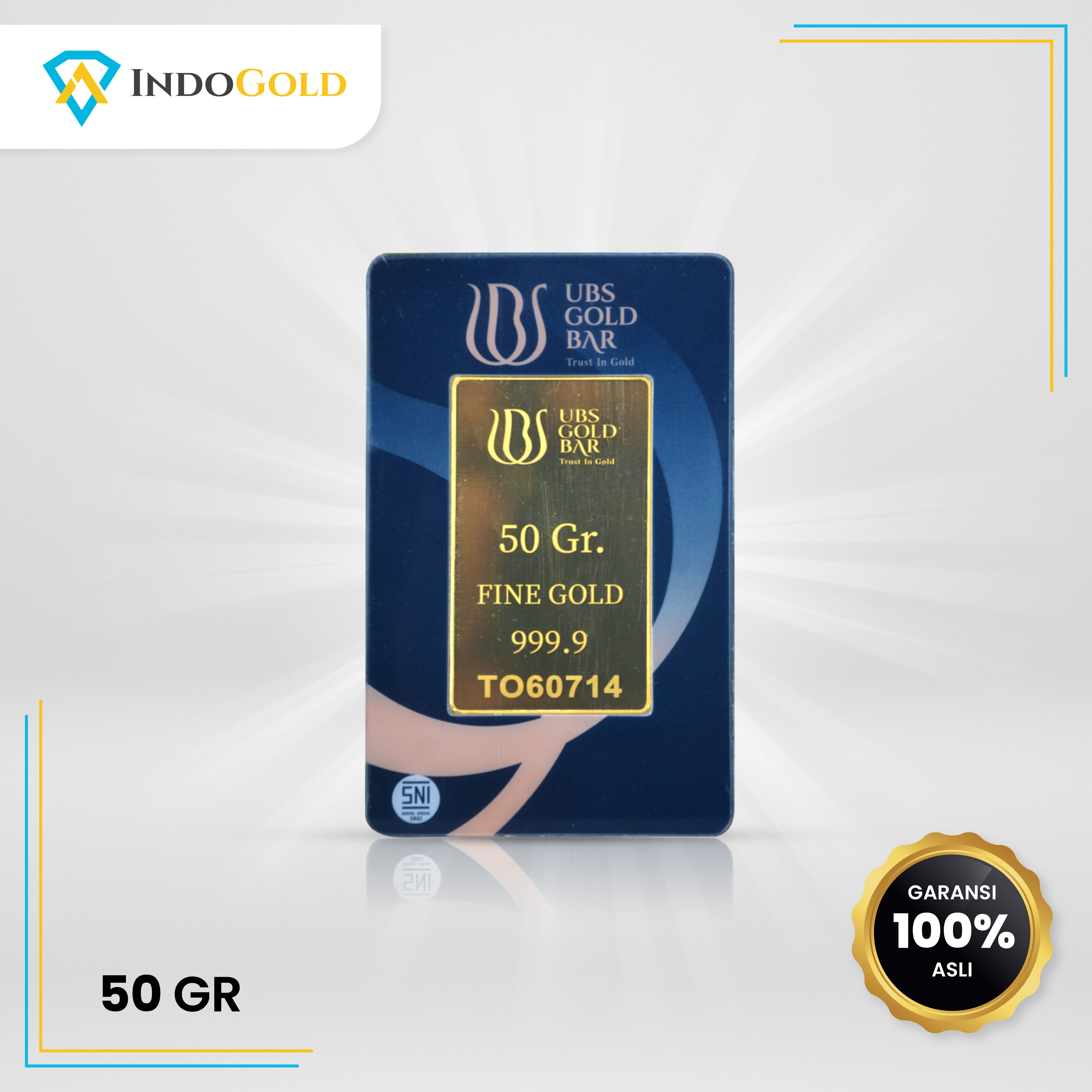 UBS Gold 99.99% 50,0 gram
