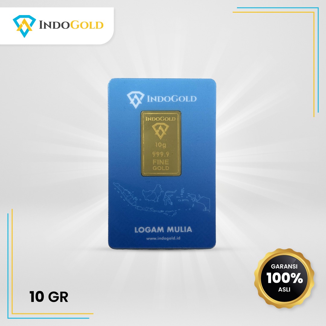 Emas Indogold 10,0 gram