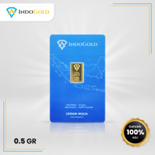 Emas Indogold 0.5 gram