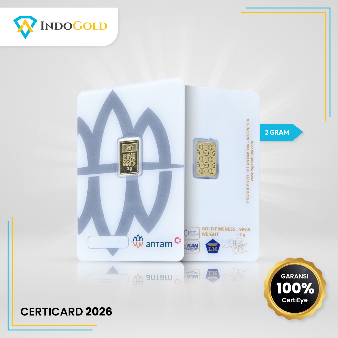 LM Antam 99.99% 2,0 gram