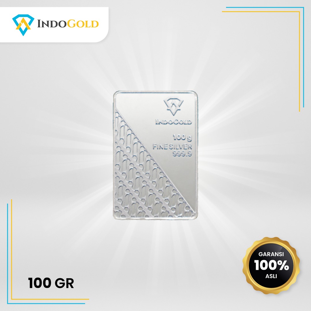 Perak Indogold Batik 100,0 gram