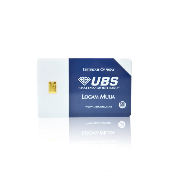 UBS Gold 99.99% 0.25 gram