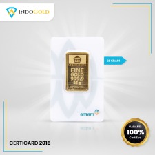 LM Antam 99.99% 25.0 gram