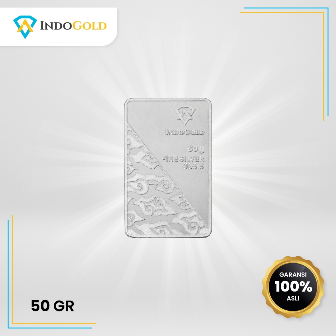Perak Indogold Batik 50,0 gram