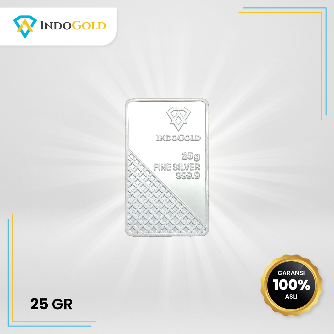 Perak Indogold Batik 25,0 gram