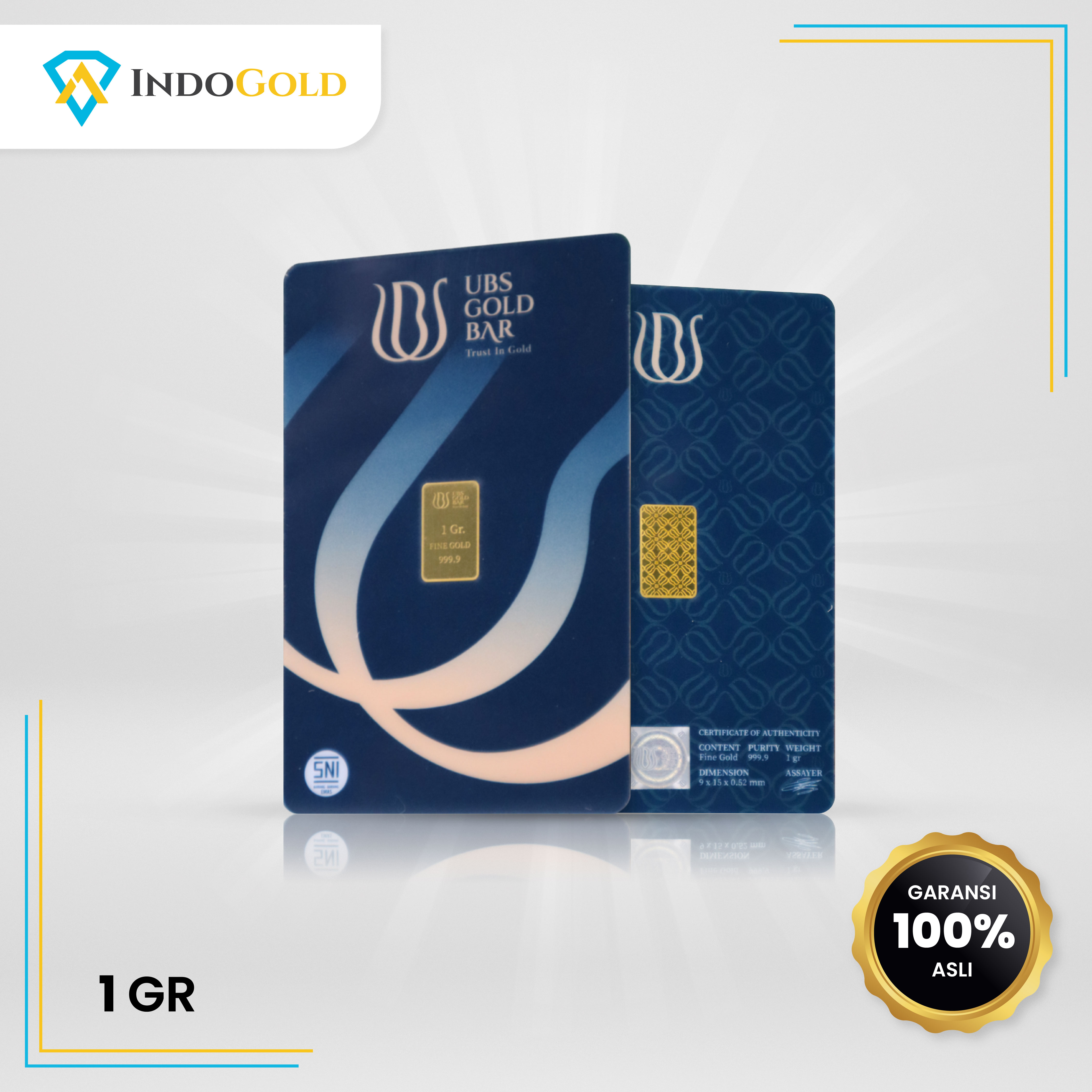 UBS Gold 99.99% 1,0 gram