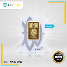 LM Antam 99.99% 50.0 gram