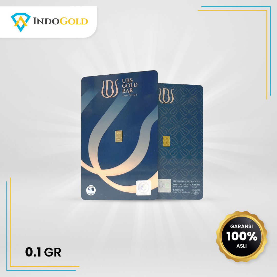 UBS Gold 99.99% 0,1 gram
