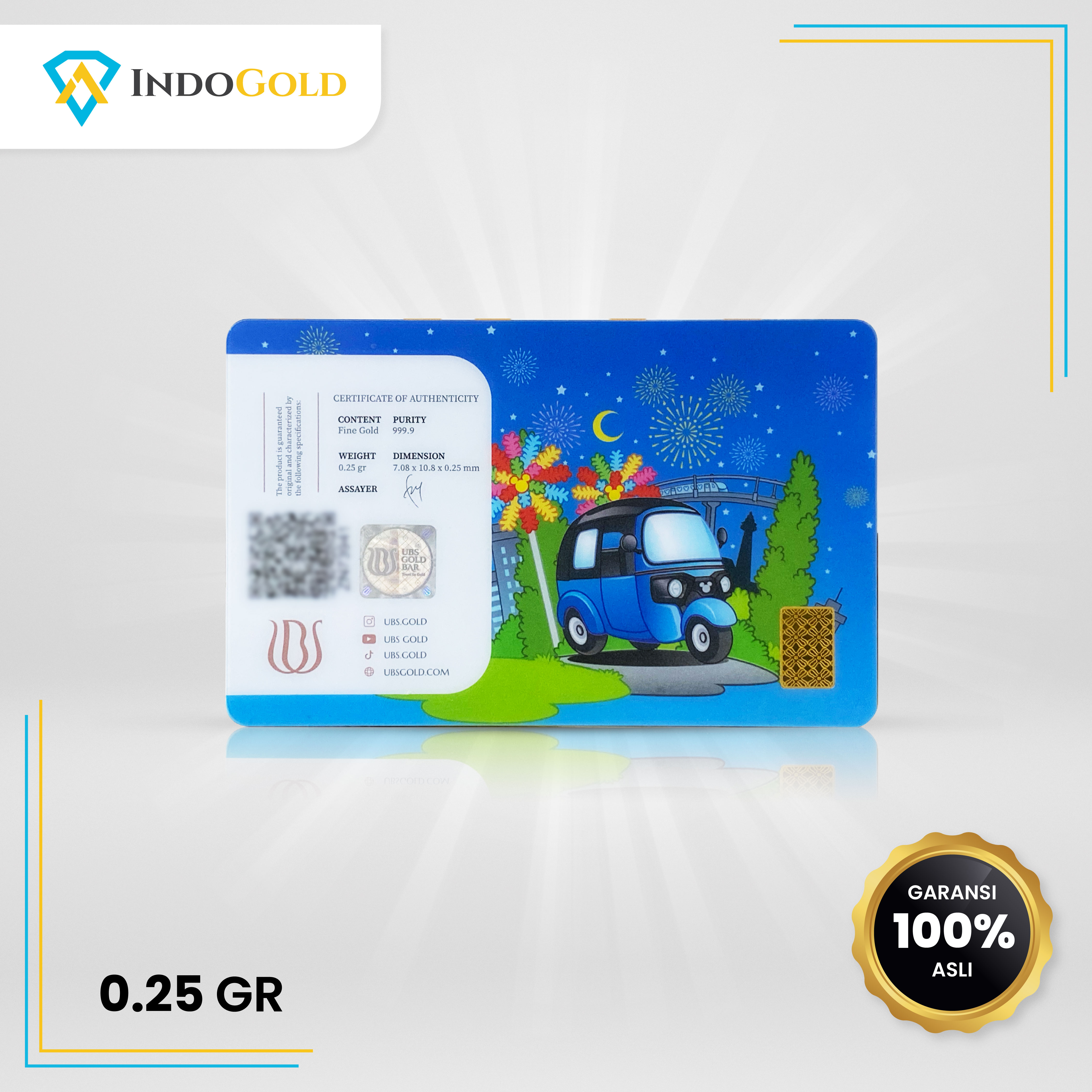 UBS Mickey Idul Fitri 0,25 gram