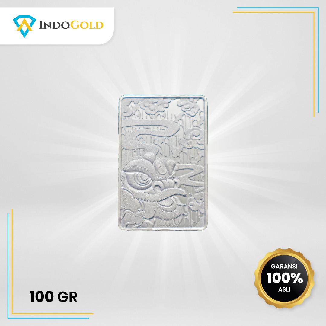Perak Indogold Batik 100,0 gram