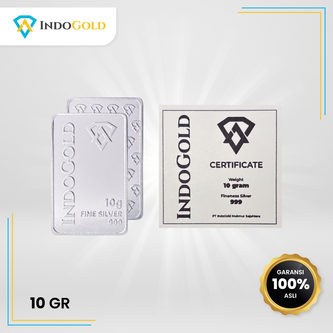 Perak IndoGold 10,0 gram