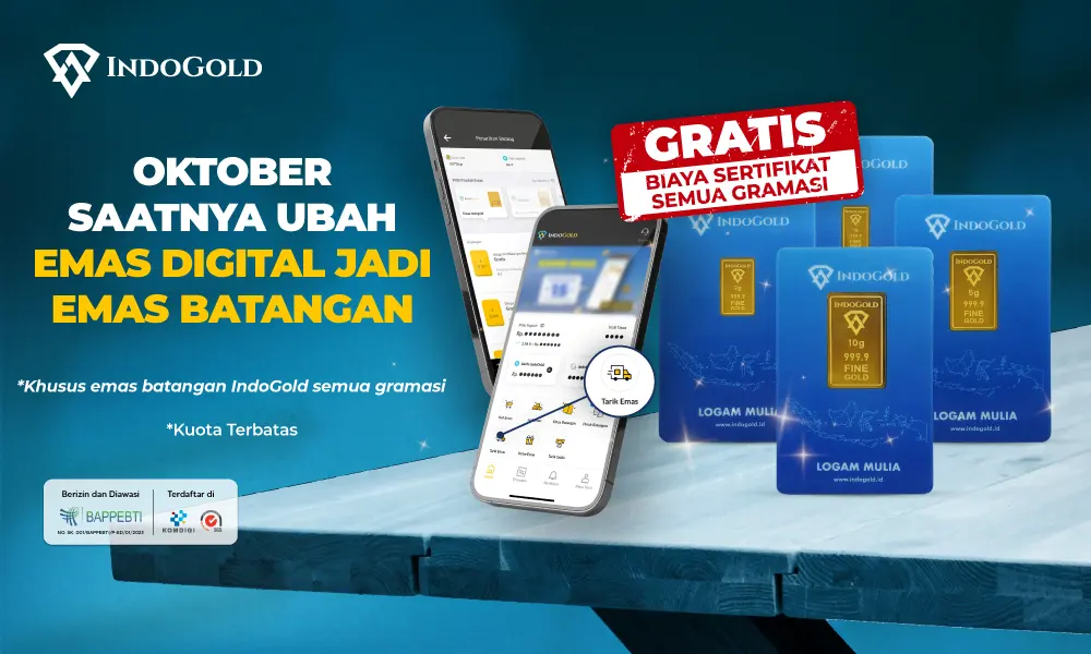 Oktober 2026 Cetak IndoGold Gratis 