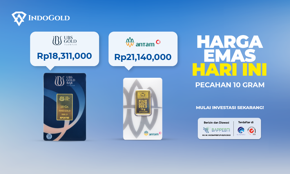 Harga emas 10 gram