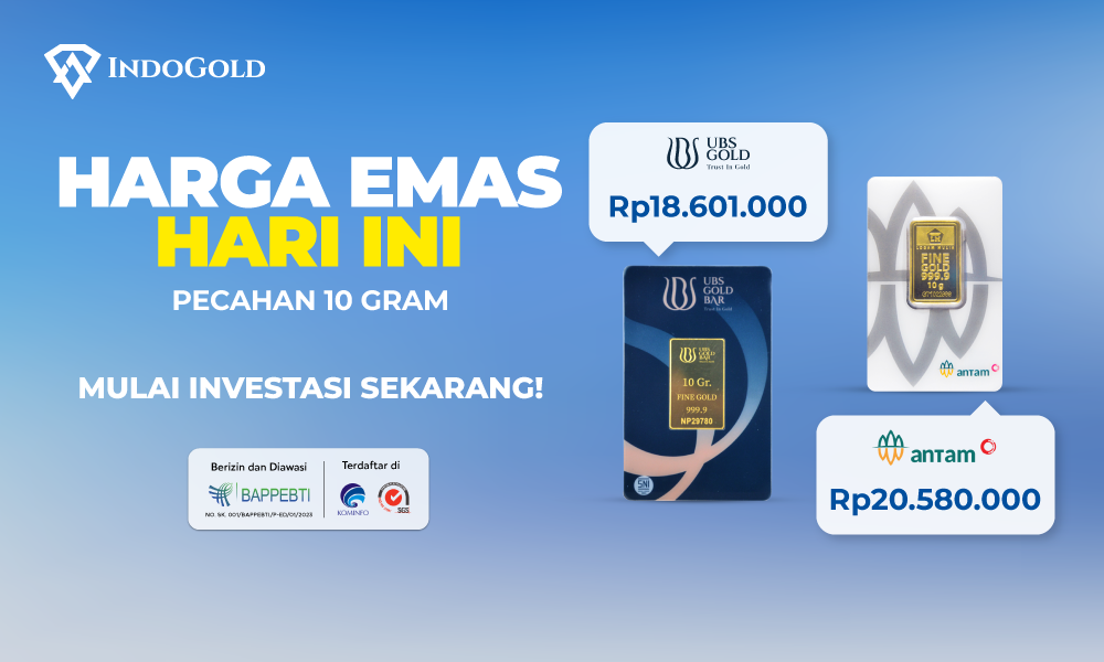 Harga emas 10 gram